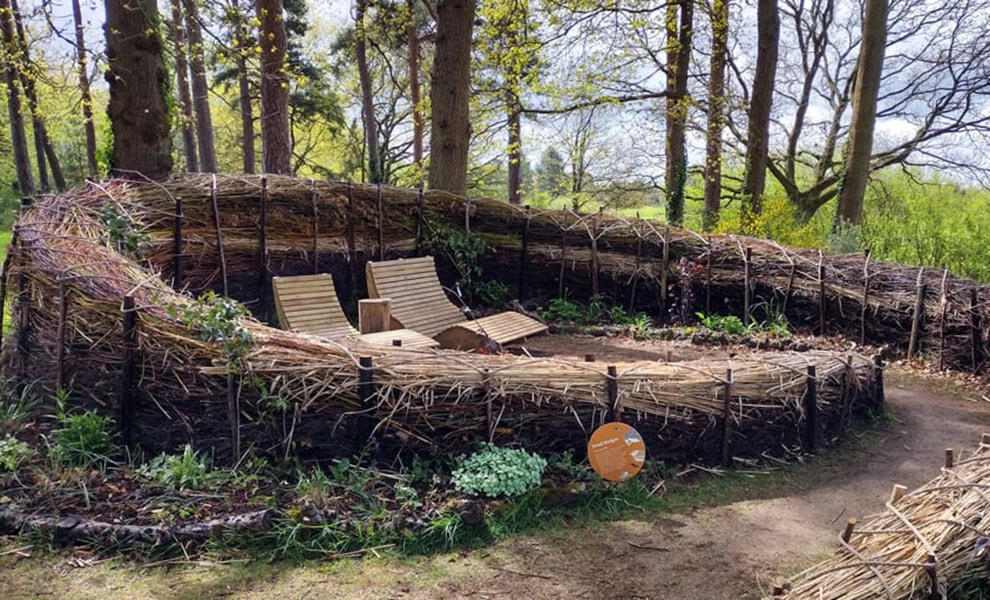 The Nest by Sam Southgate at RHS Wisley image from RHS Wisley
