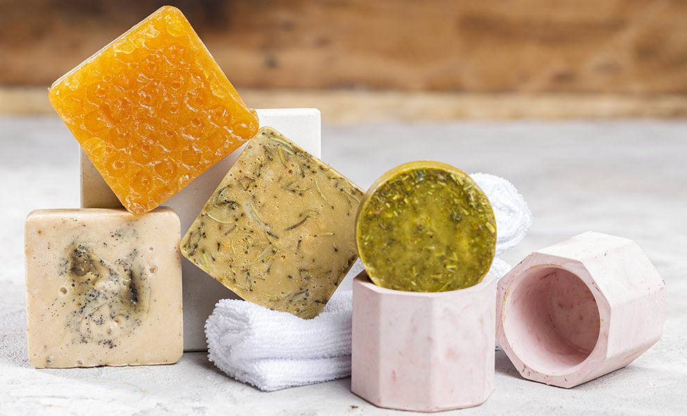 Handmade soaps natural skincare