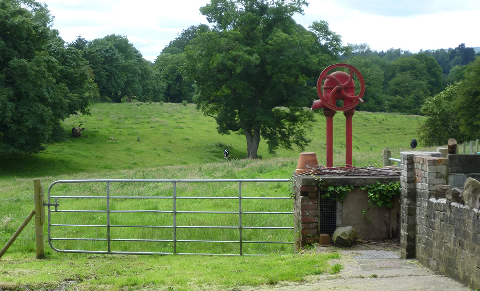 Chain pump Ballynahatty Northern Ireland by Mike Simms