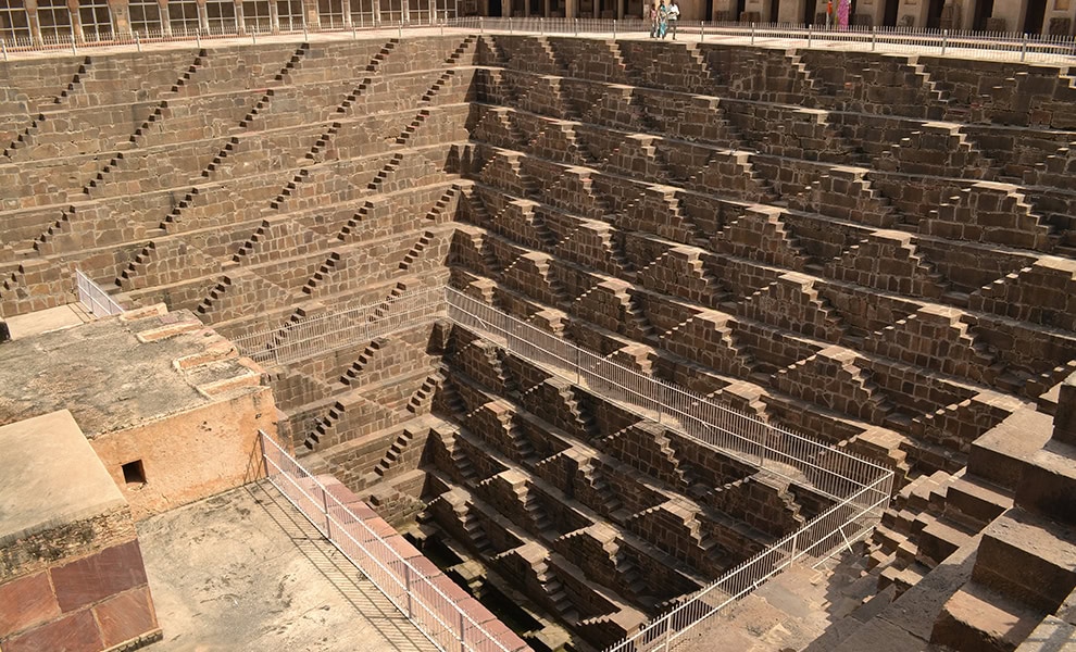 Chand Baori stepwell by chetan